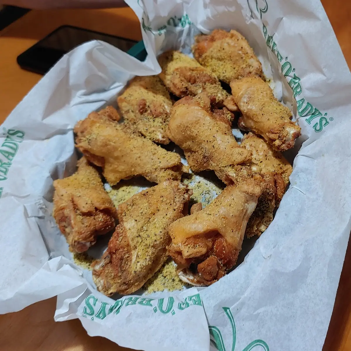 Lemon Pepper Chicken Wings
