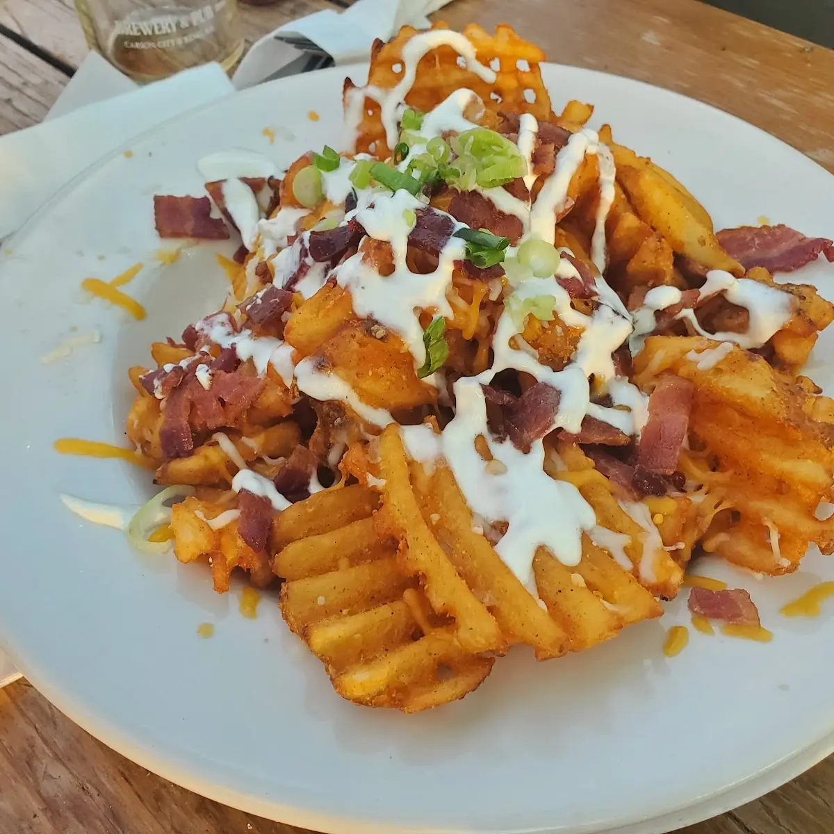 Loaded Waffle Fries