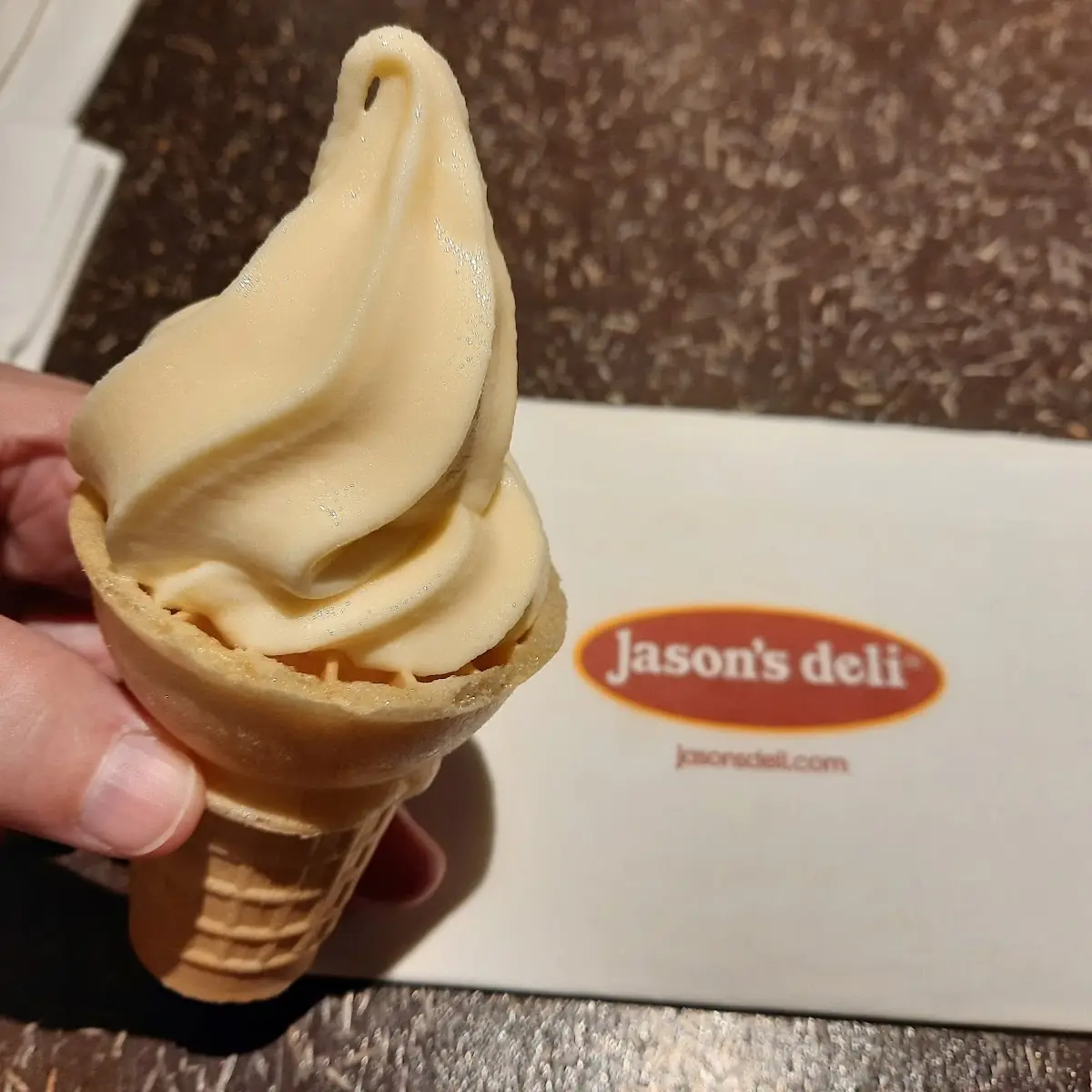 Soft Serve Ice Cream Cone