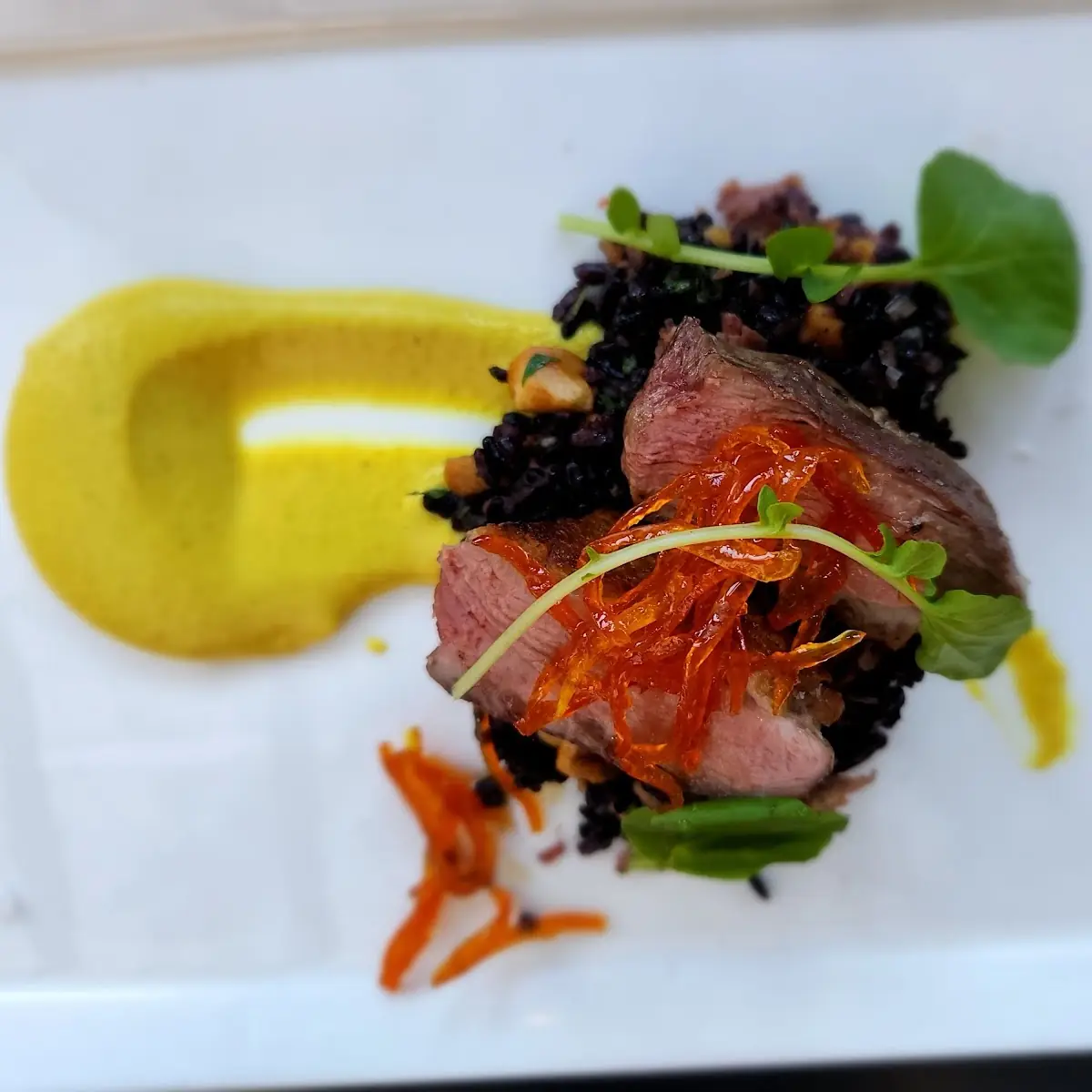 Coriander Crusted Duck Breast