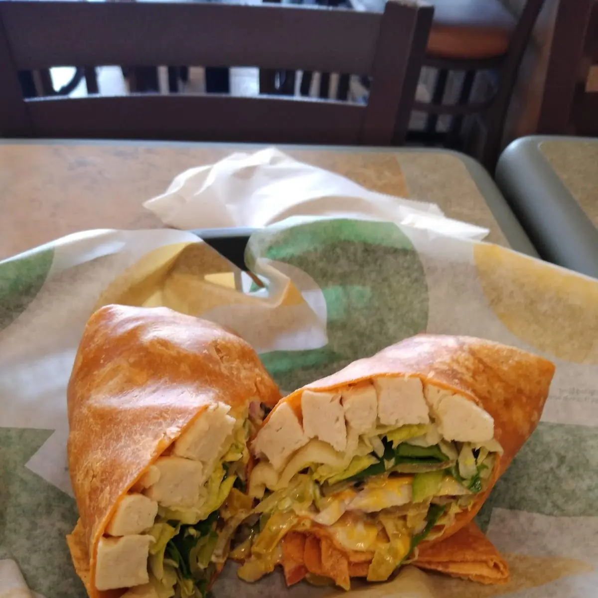 Chicken Breast in a Tomato Wrap