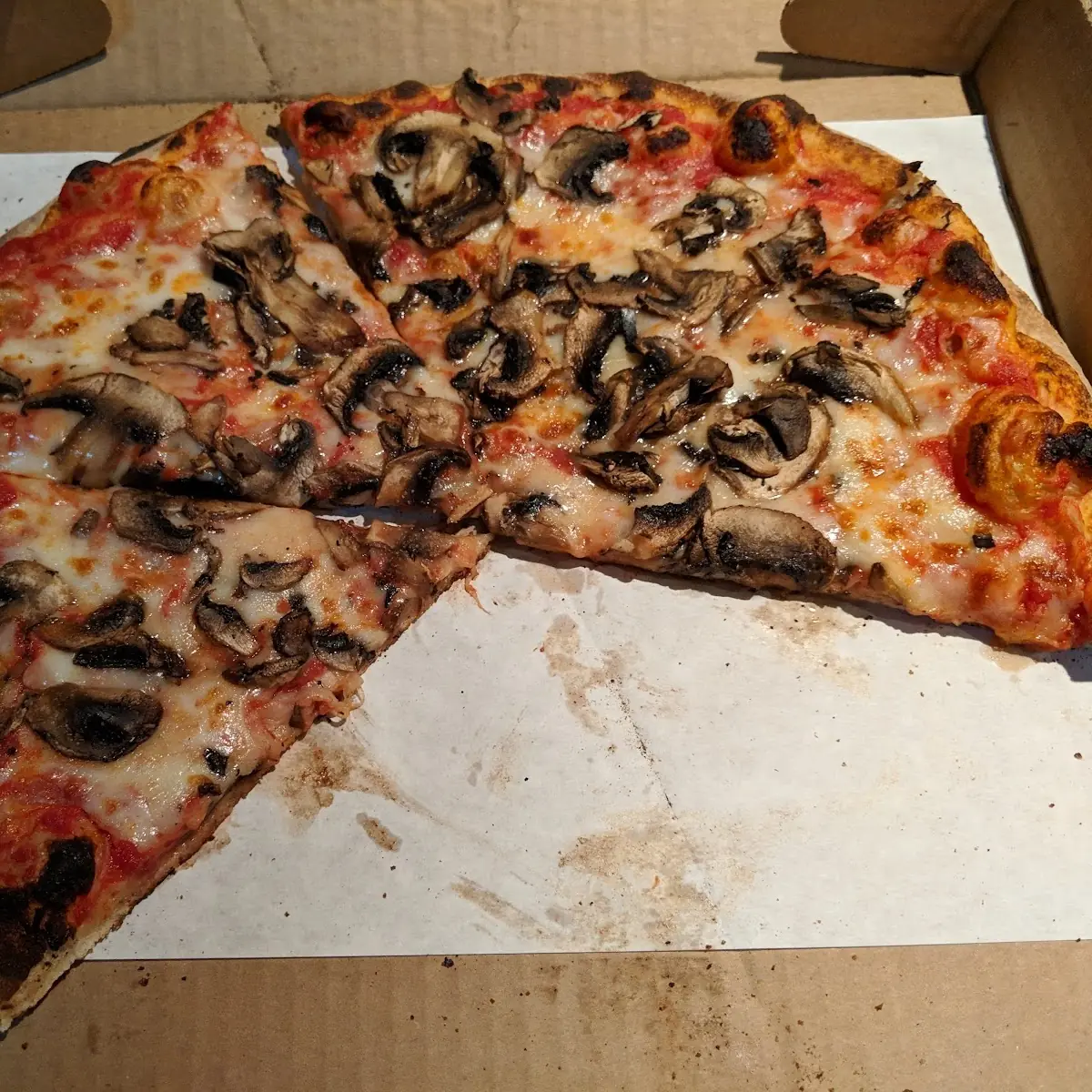 Anna's Wood Fired Mushroom Pizza