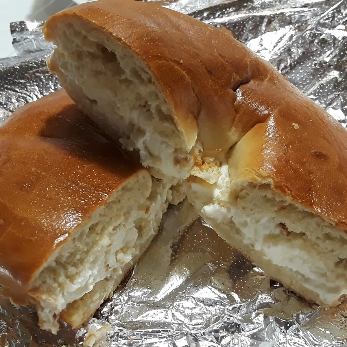 Toasted Bagel with Cream Cheese