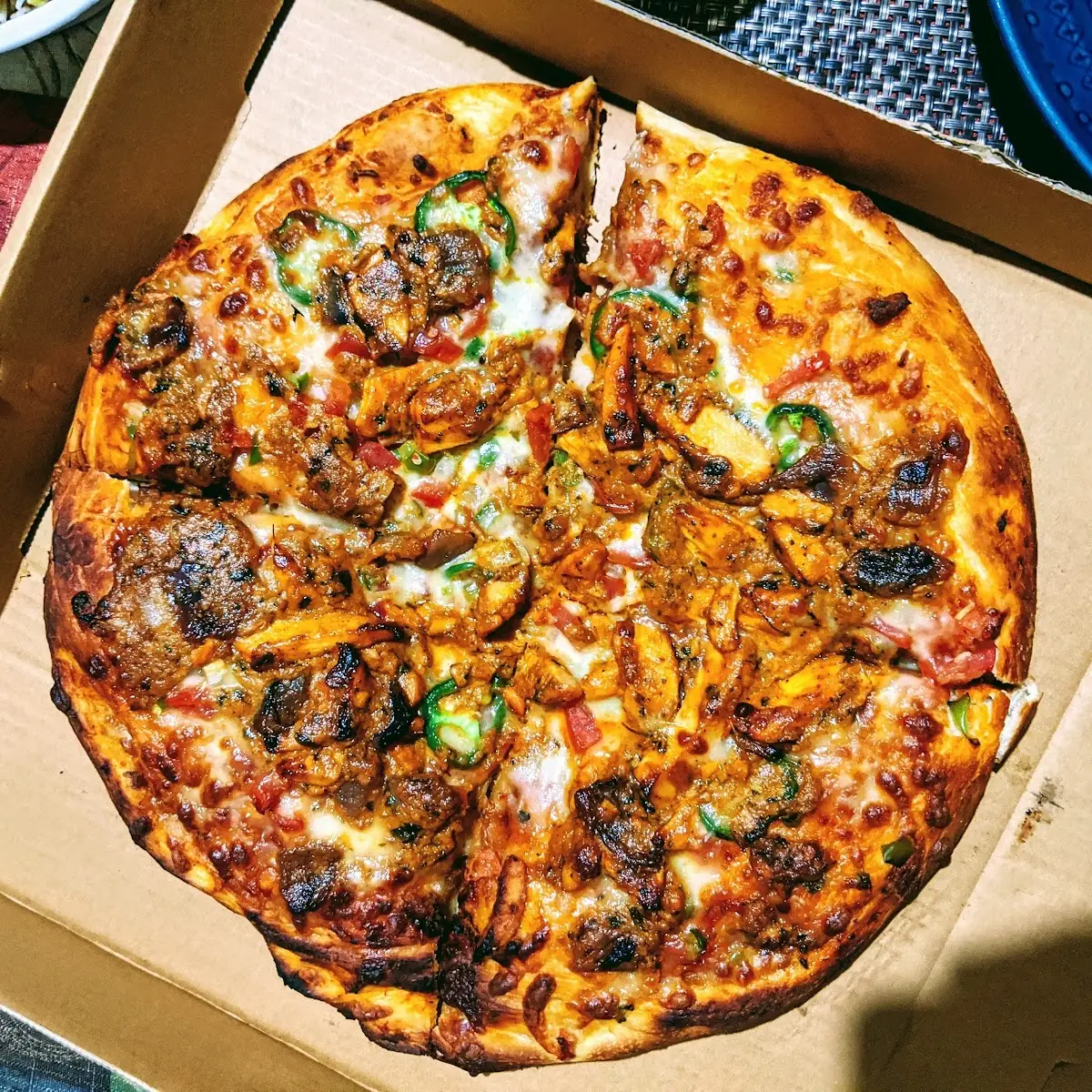 Chicken Tikka Pizza
