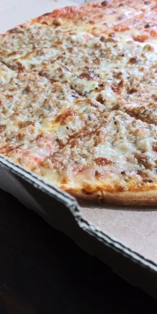 Sausage Pizza Slice