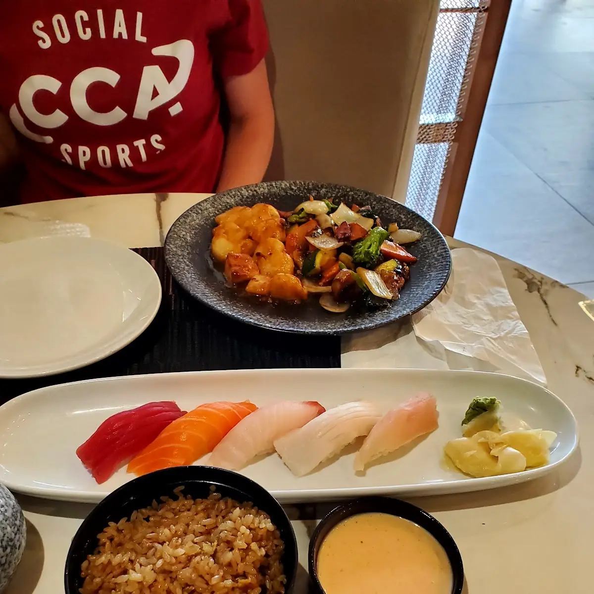 Scallop Hibachi Sushi Appetizer