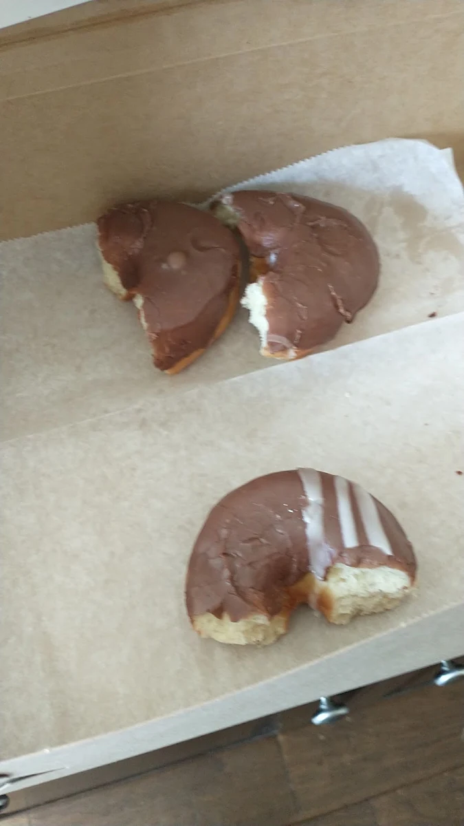 Chocolate Dipped Doughnut