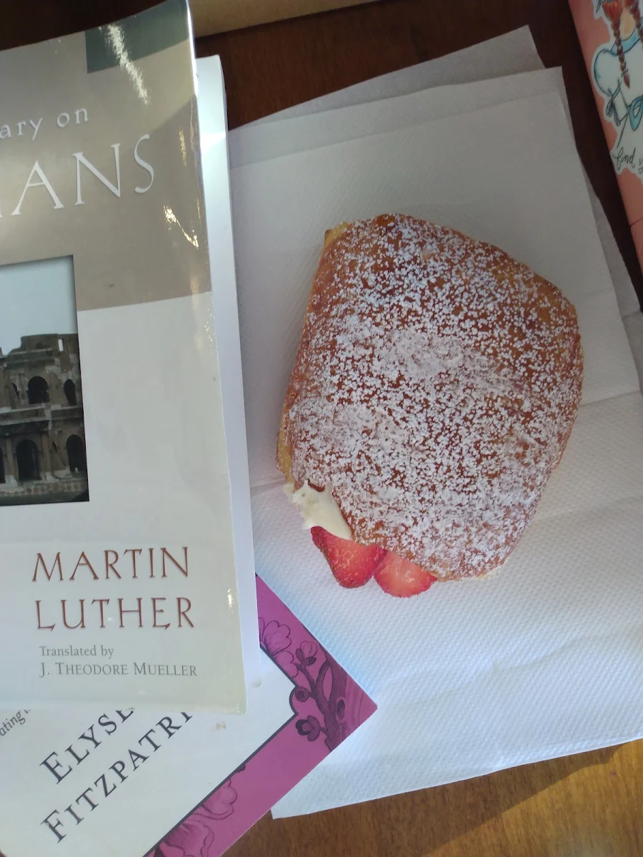Strawberry Cream Donut