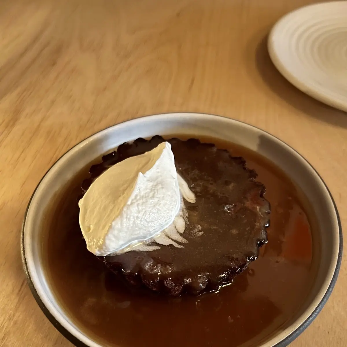 Warm Date Cake