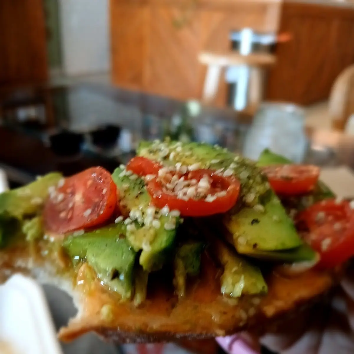 Pesto Avocado Toast