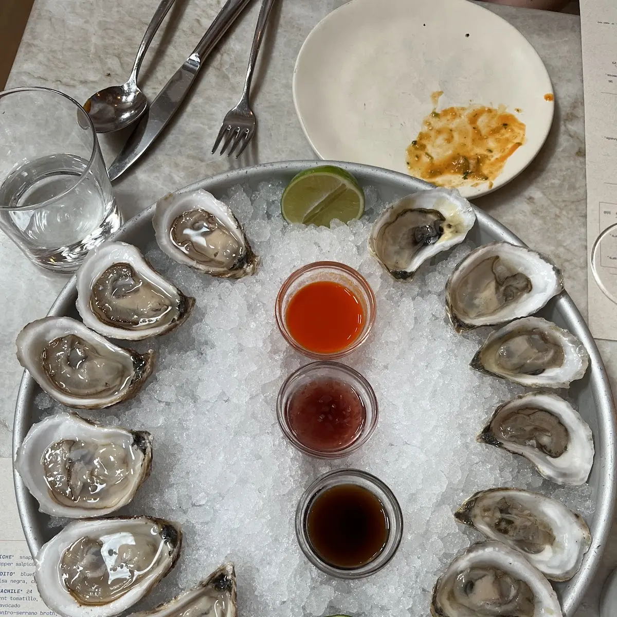 Oysters on the Half Shell