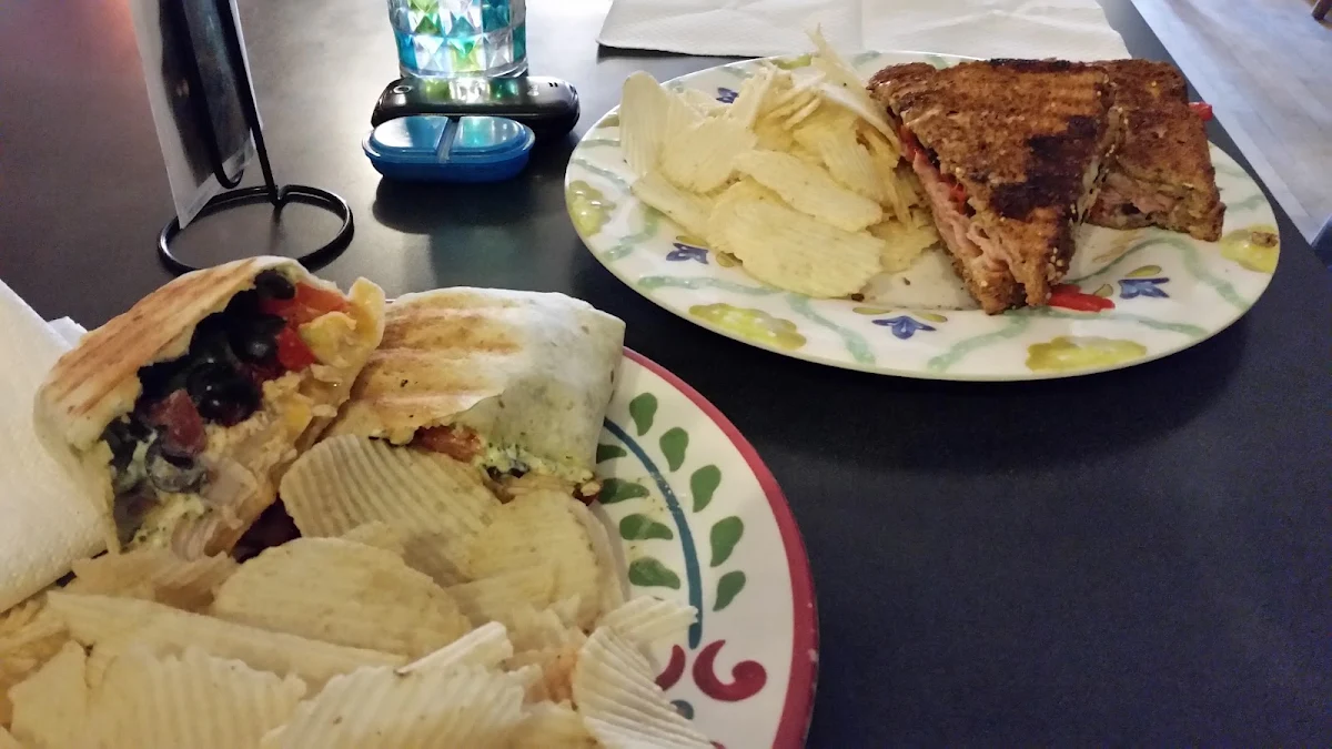 Tuscan Chicken Wrap