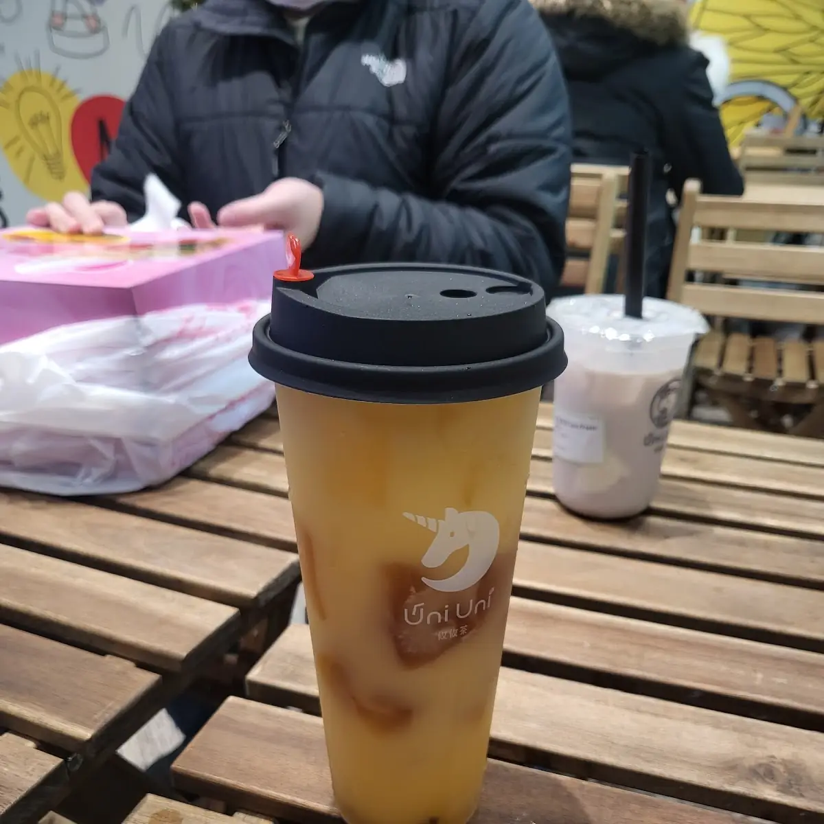 Passion Fruit Green Tea Yakult