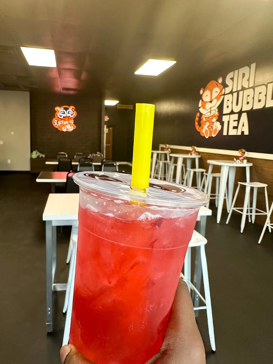 Dragon Fruit Tea with Crystal Boba