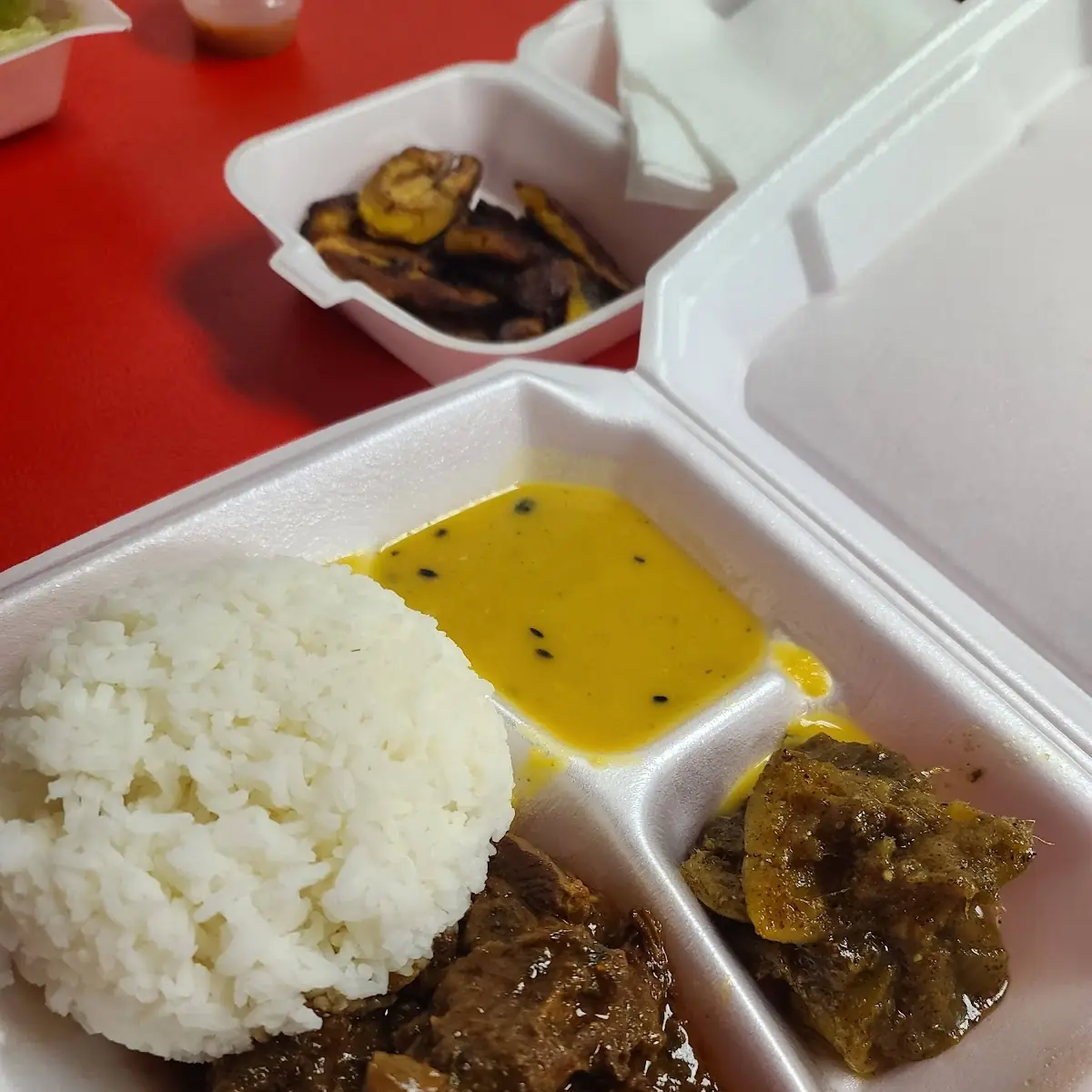 Curry Goat Roti