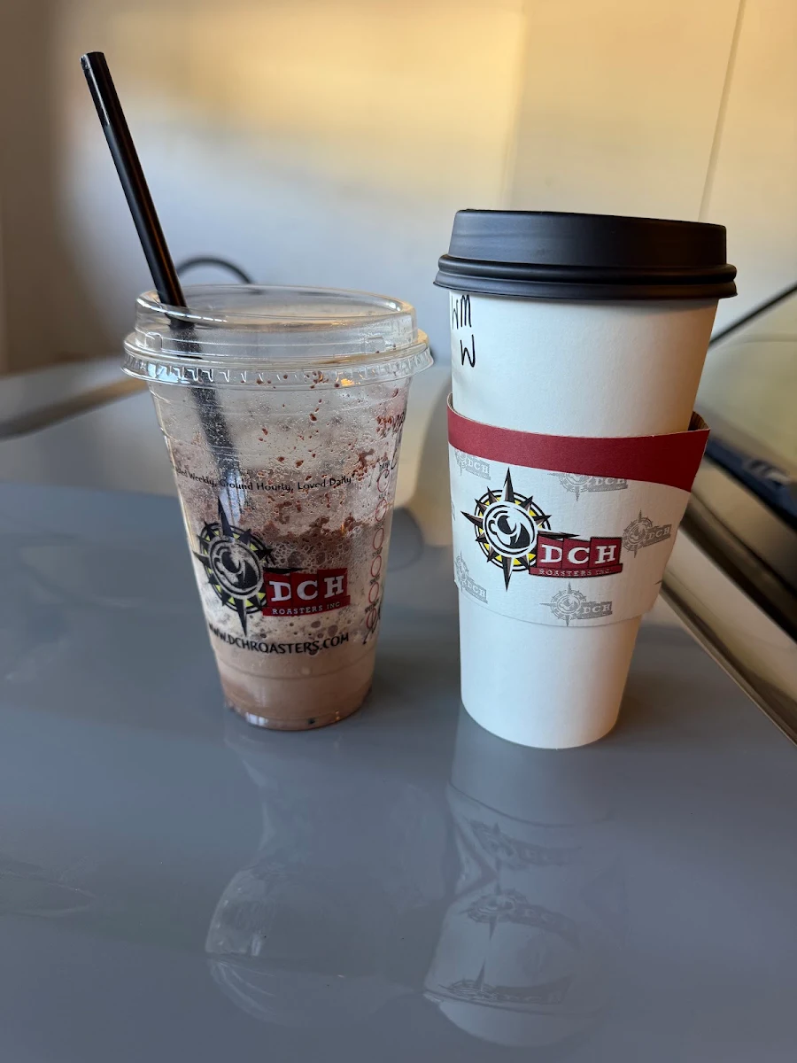 Blended and Hot White Chocolate Mocha