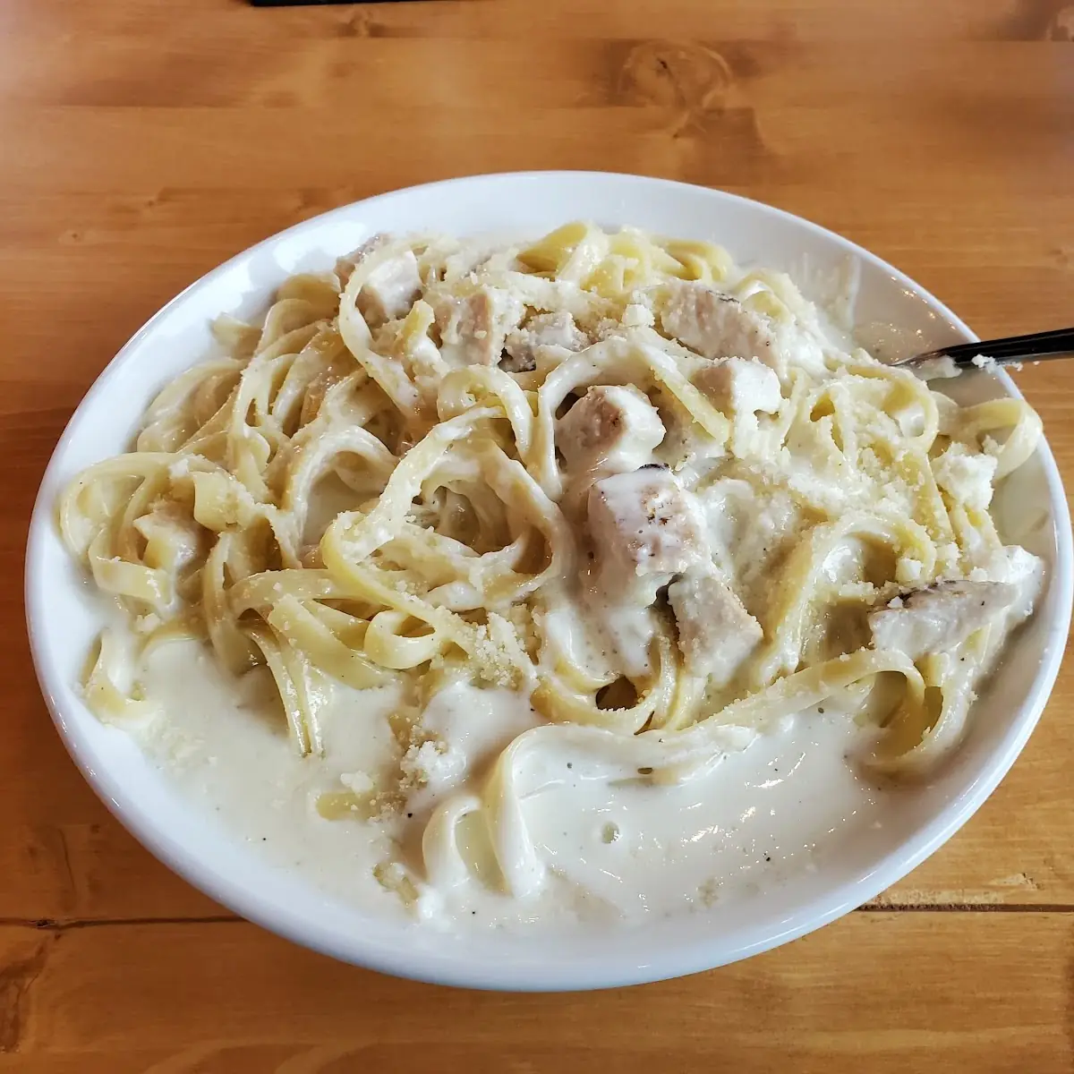 Chicken Fettuccine Alfredo