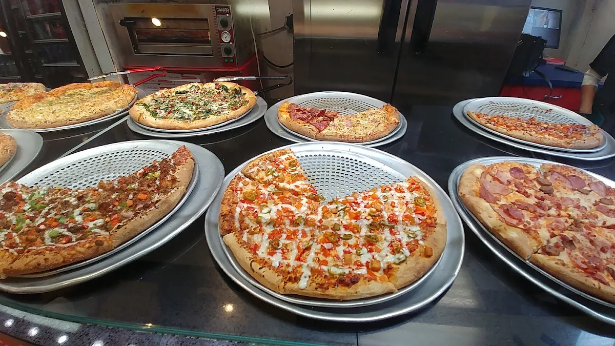 Meat Pizzas, Megabite Pizza Commercial Drive