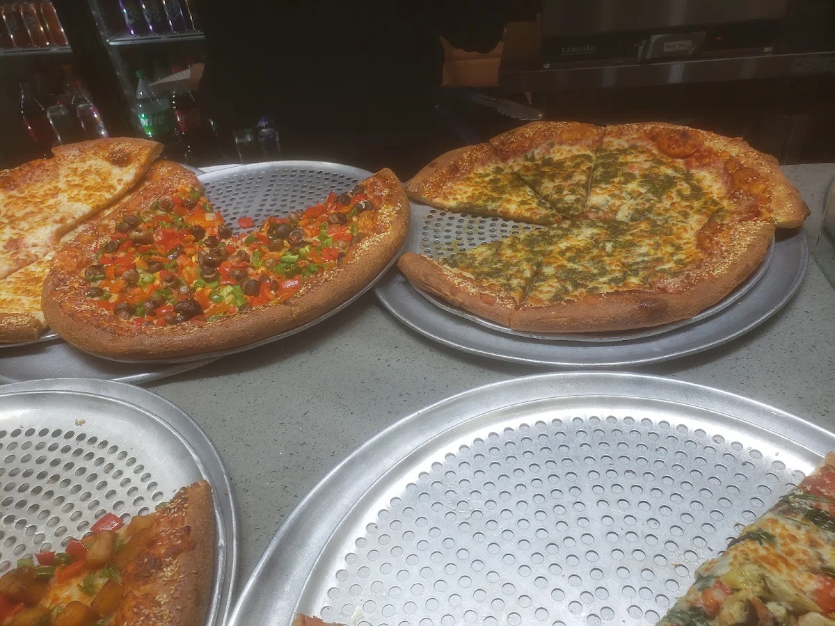 Vegetable Potato Pizza, Megabite Pizza Commercial Drive