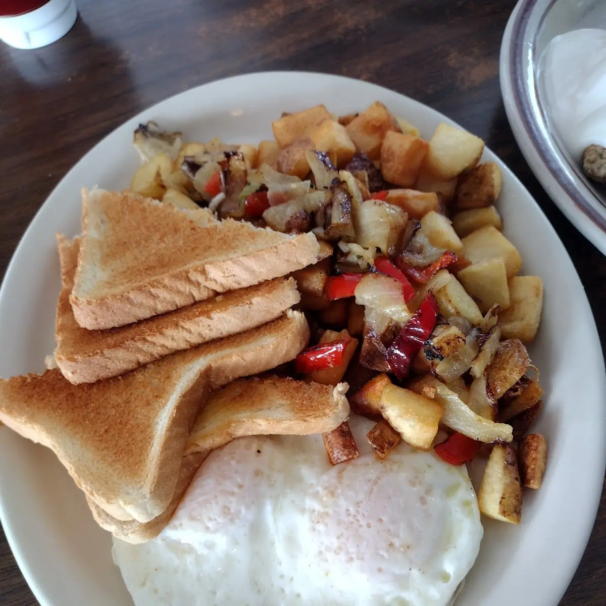 Bacon Eggs Home Fries