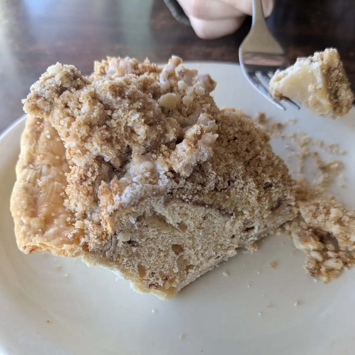 Cinnamon Roll Pie
