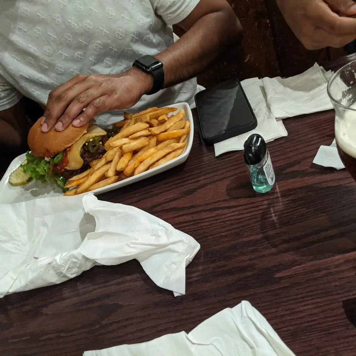 Elk Burger