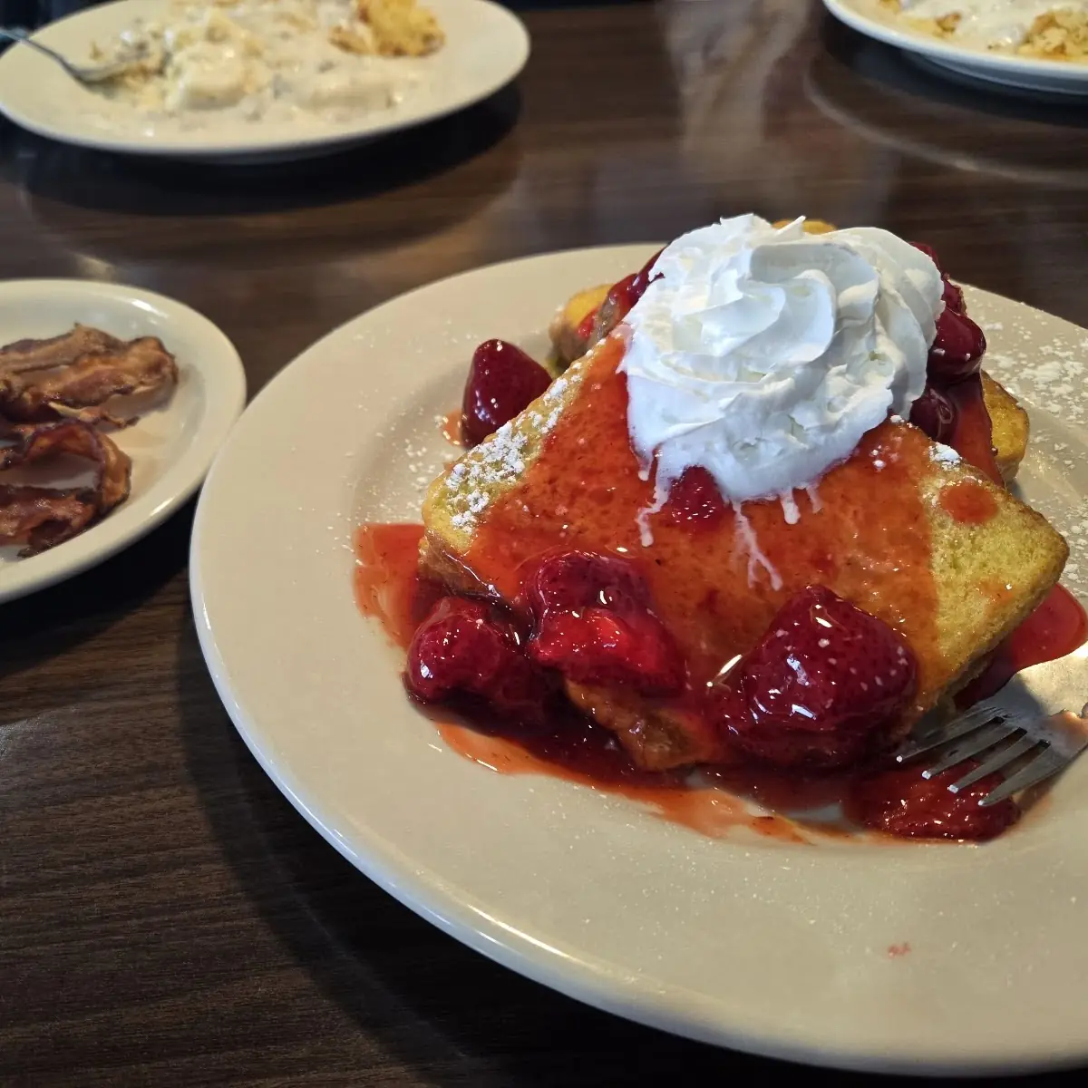 Strawberry French Toast Platter