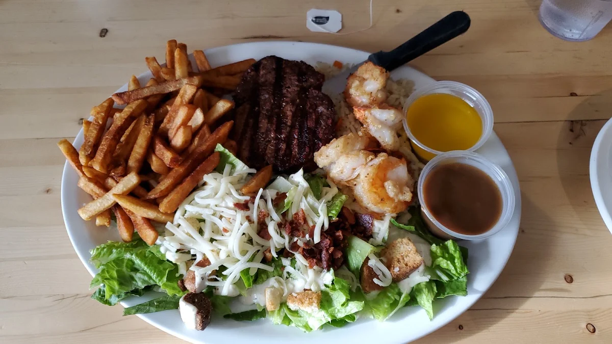 Filet Mignon and Shrimp