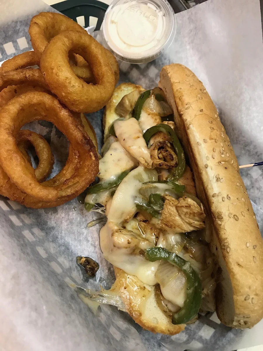 Grilled Chicken Philly Sub