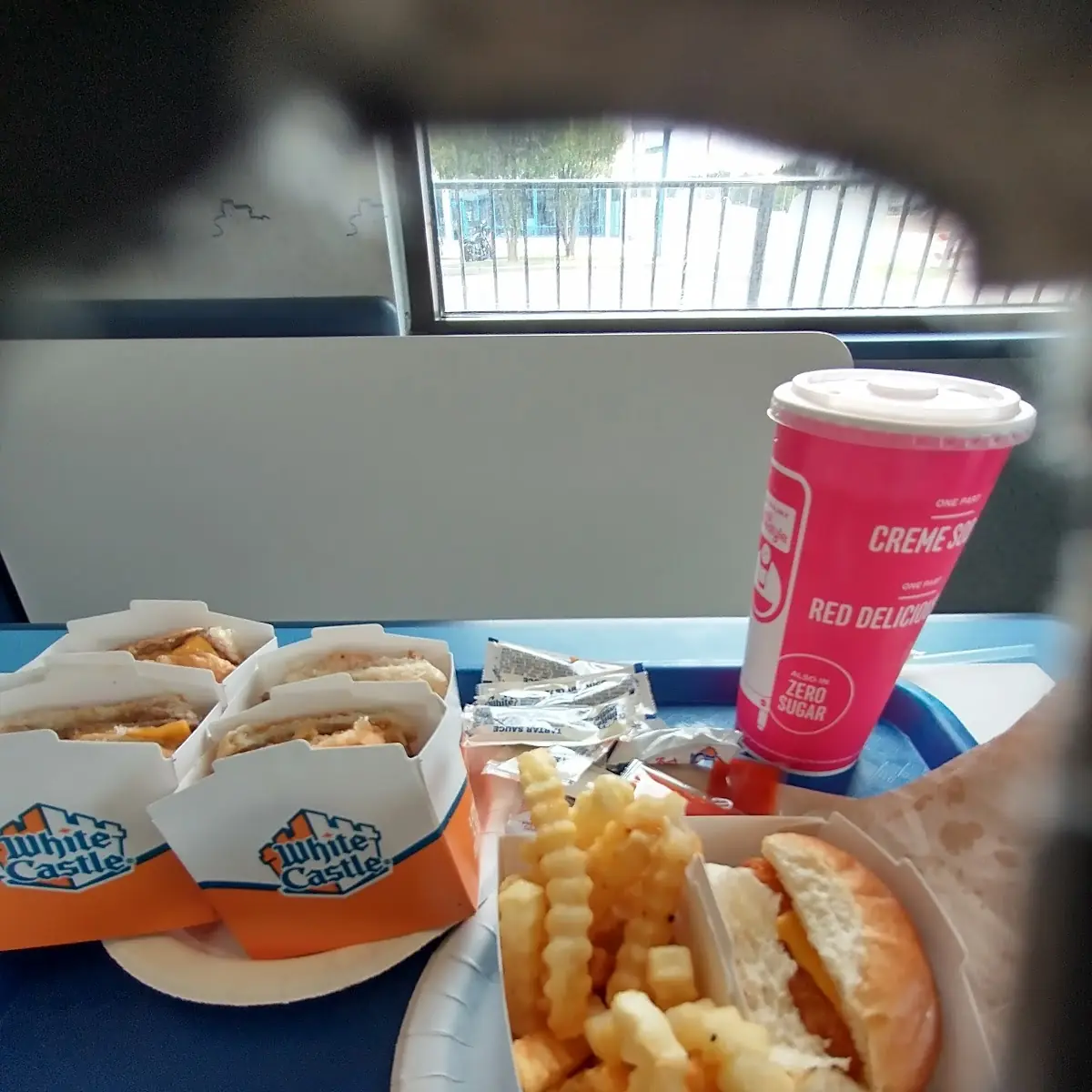 1 Cheeseburger Combo with Fish Sandwich