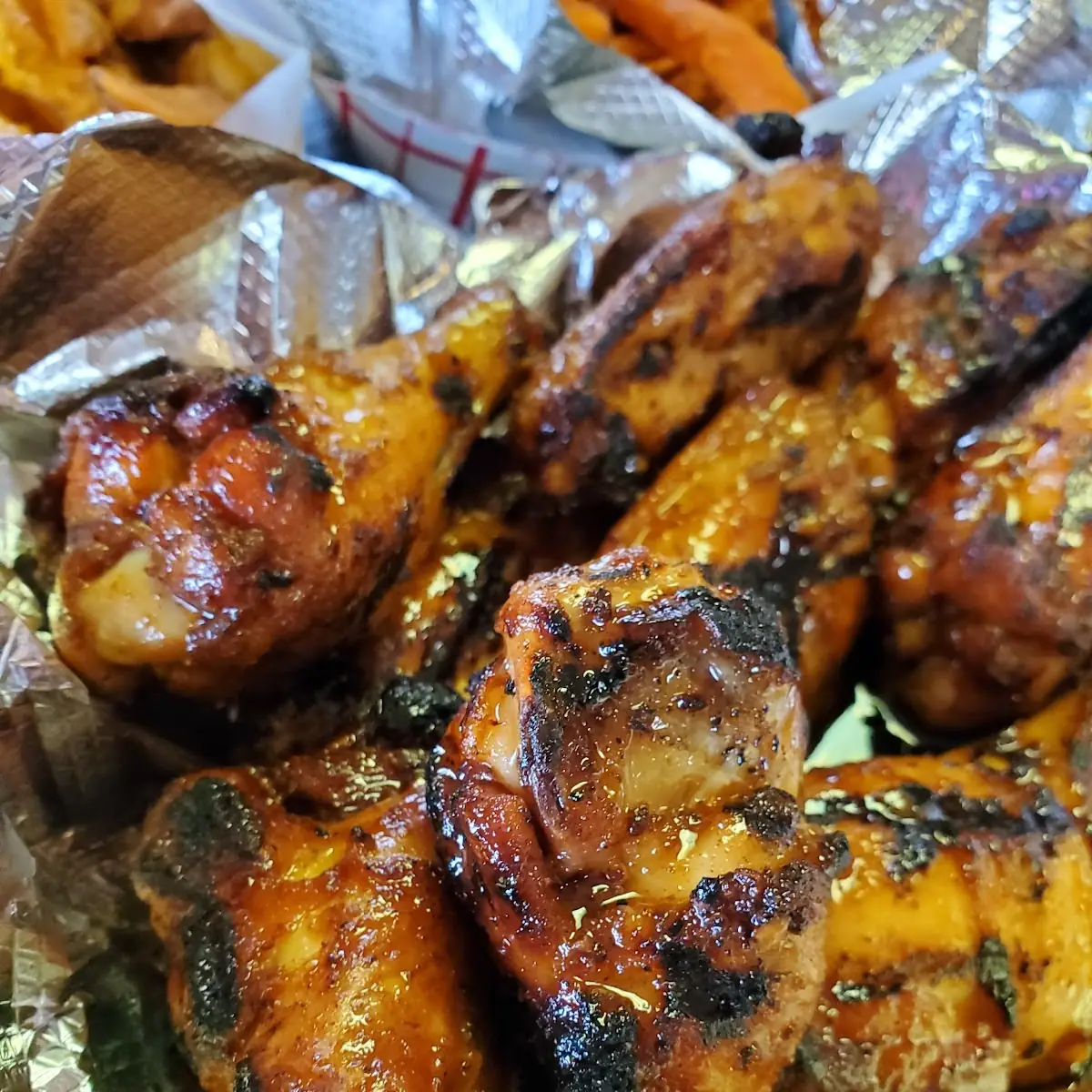 Fire Roasted Chicken Wings