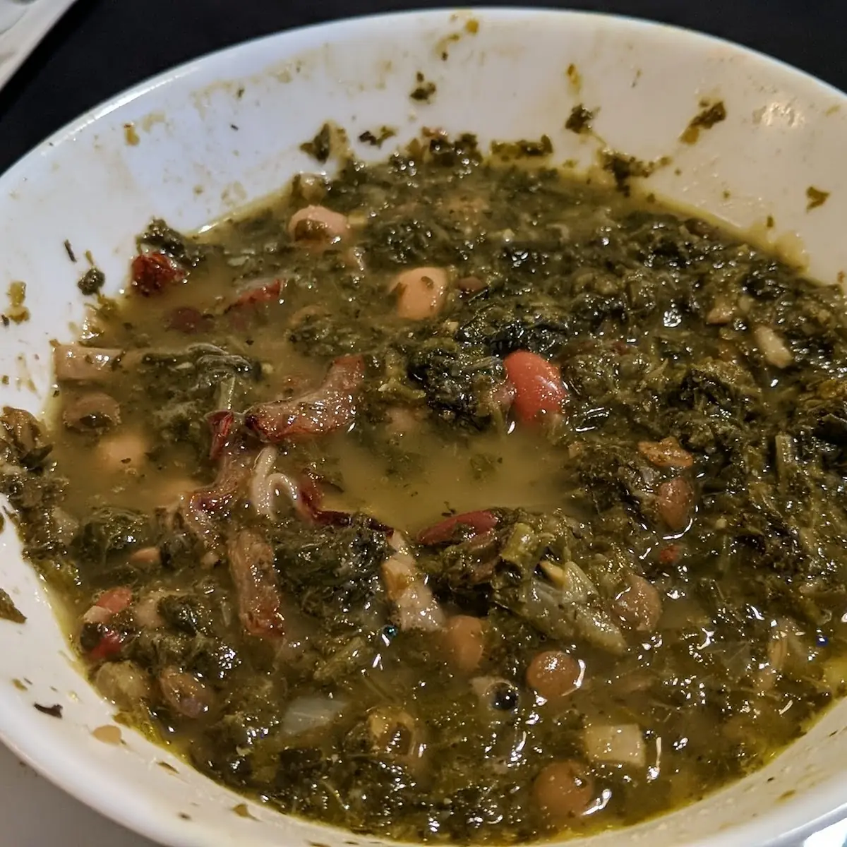 Ash Reshteh - Persian Vegetable Soup with Noodles