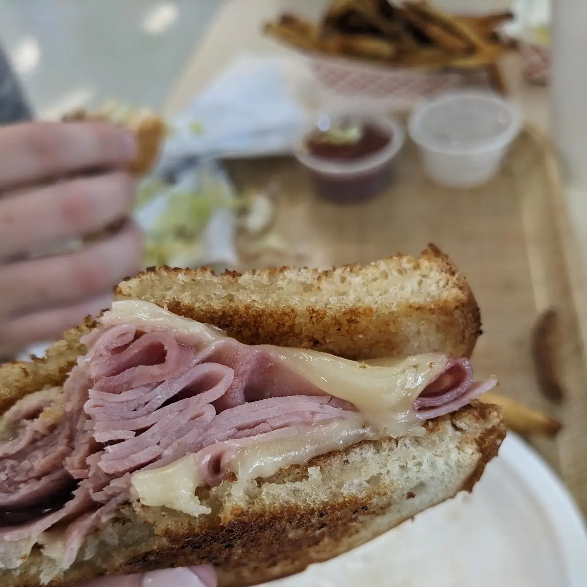 Grilled Ham and Cheese