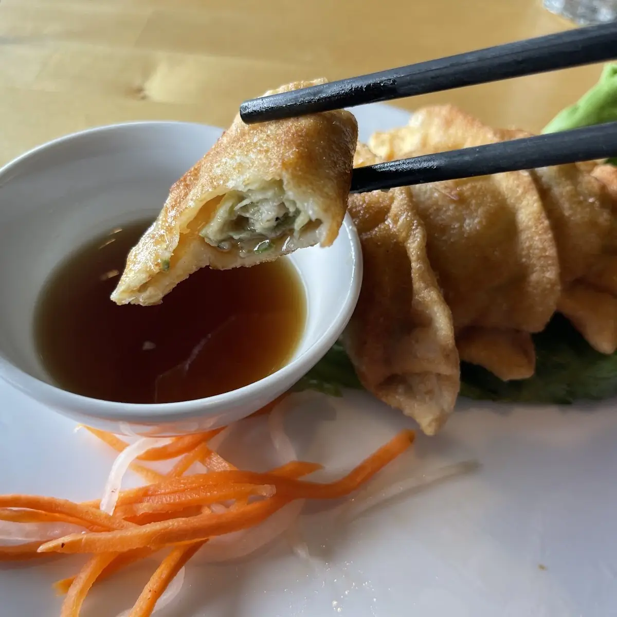 Fried Chicken Dumplings