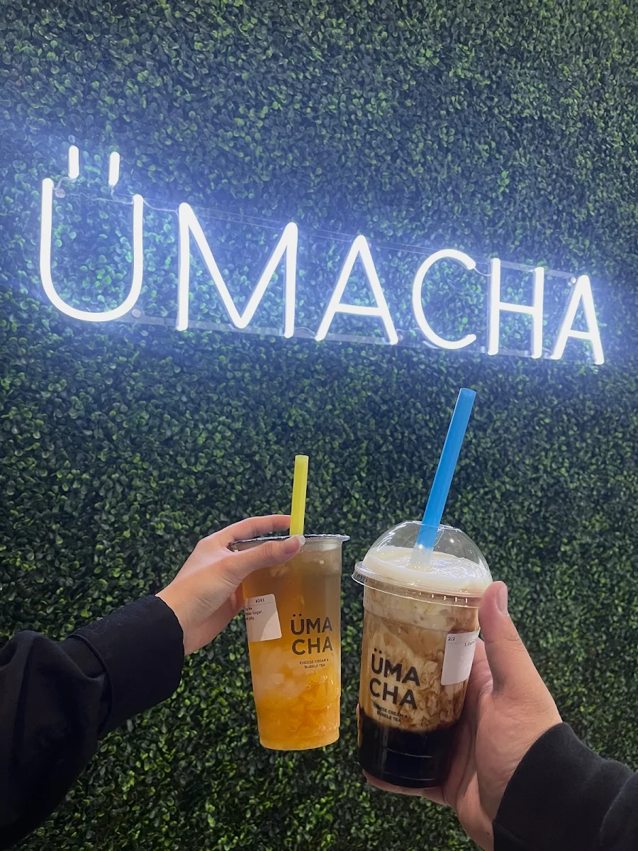 UMACHA Black Boba Milk Tea