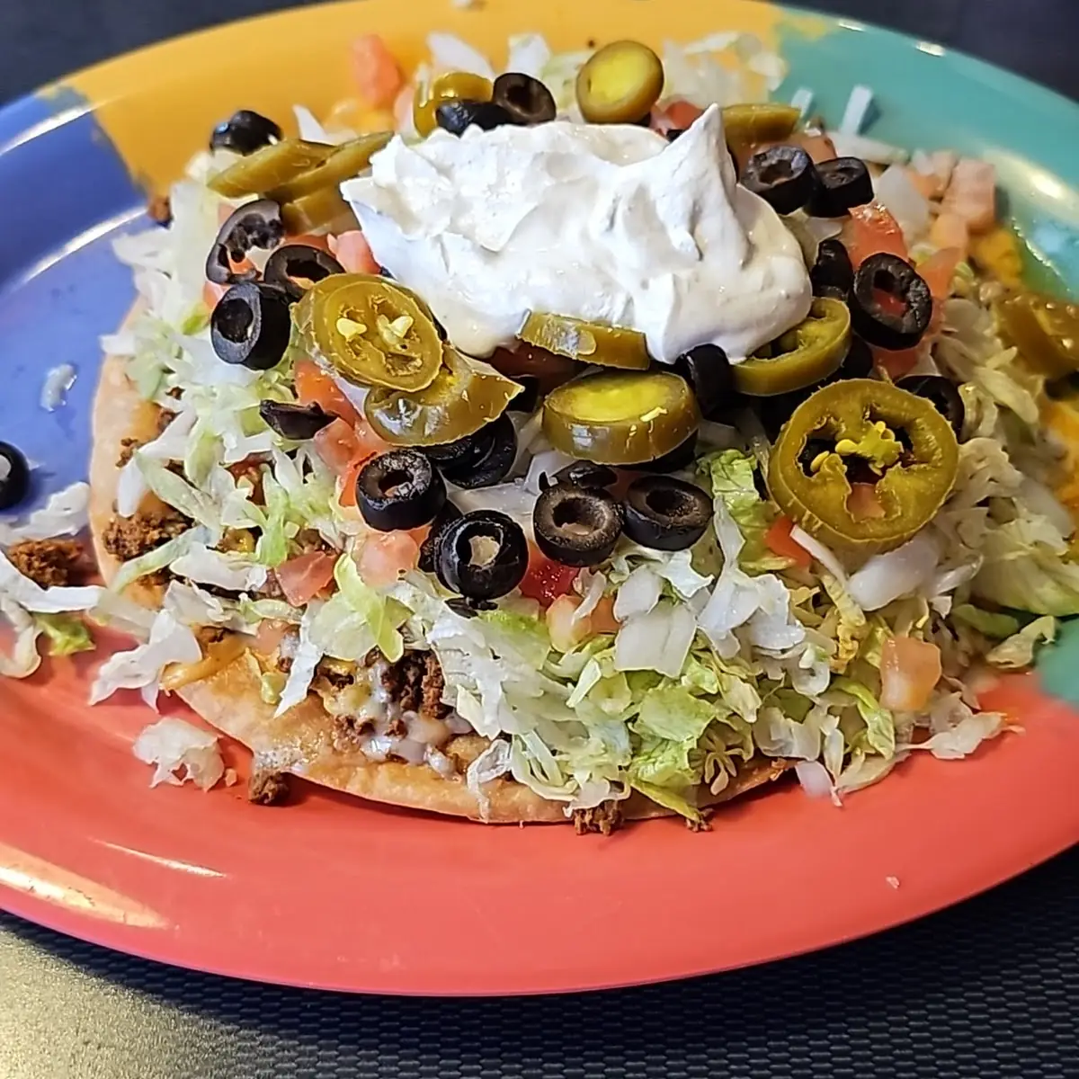 Mini Taco Pizza