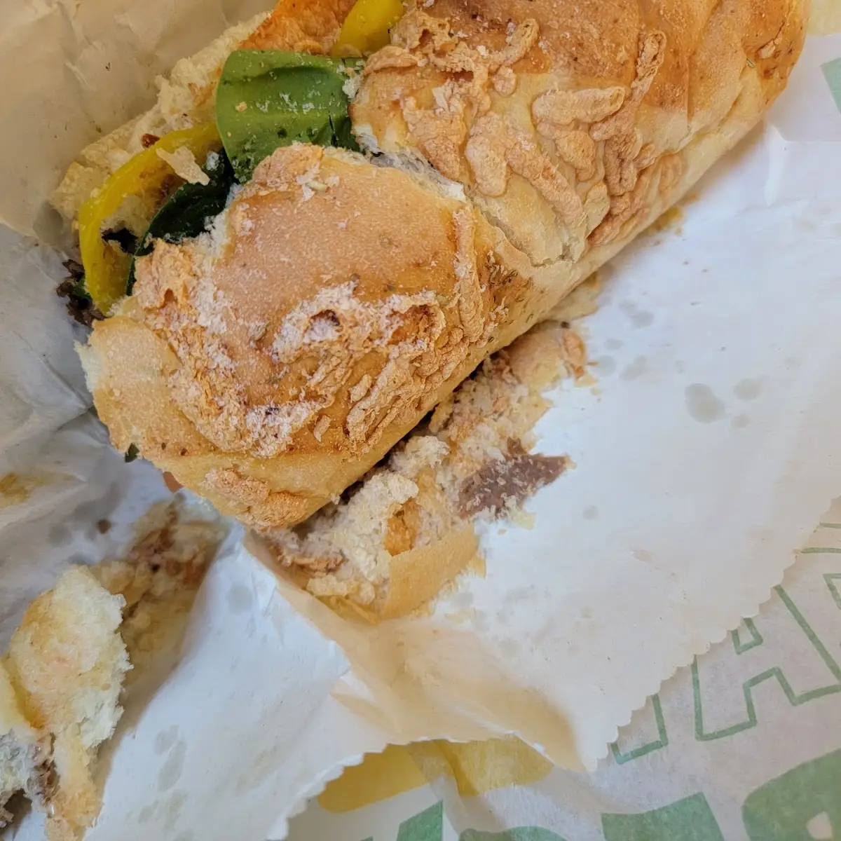Powder Bread Wrong Meat Sandwich