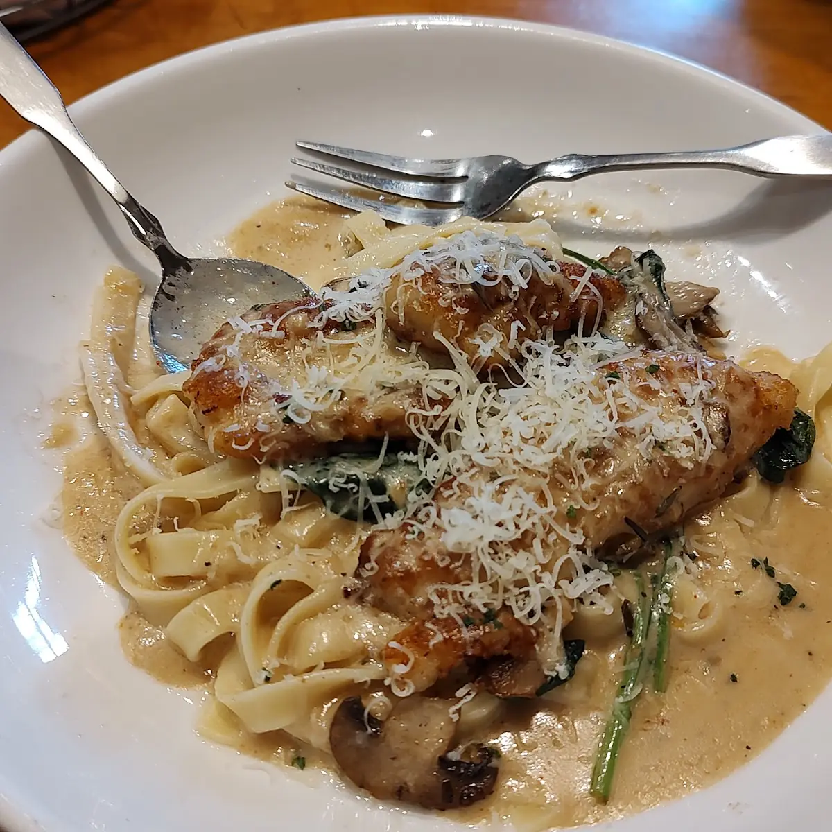 Stuffed Chicken Marsala