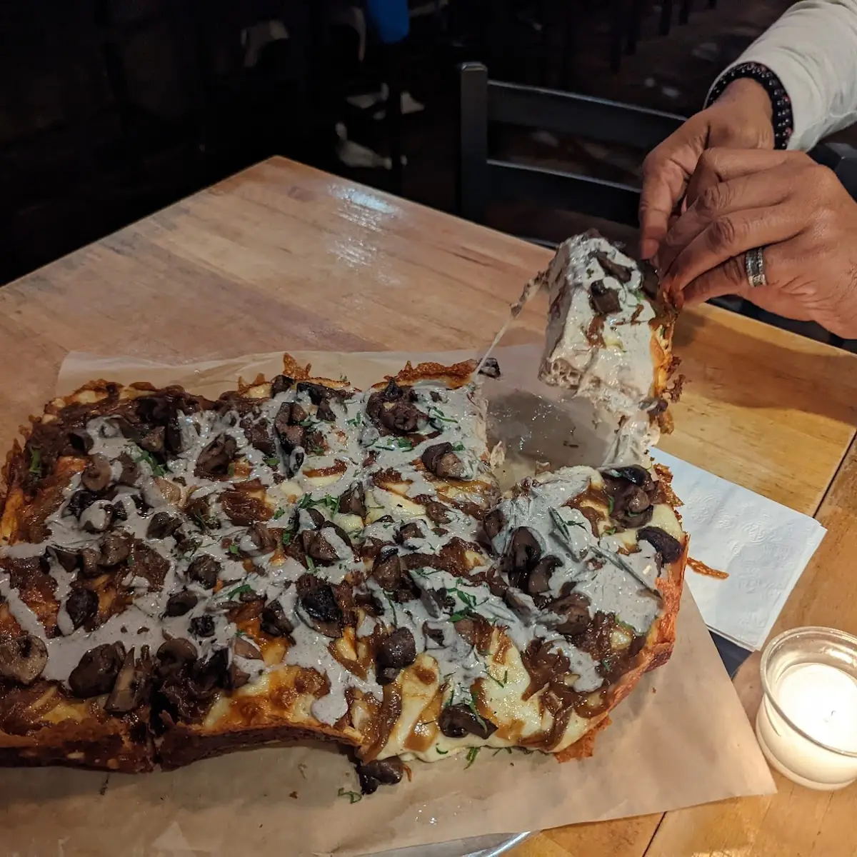 Cheesesteak Pizza