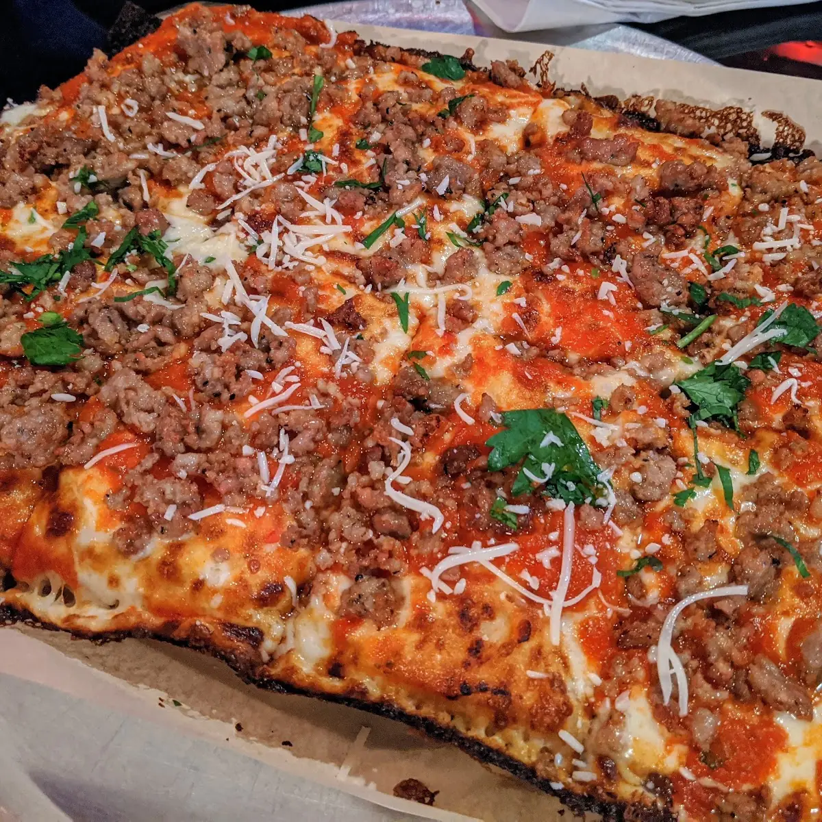 Detroit Style Pizza