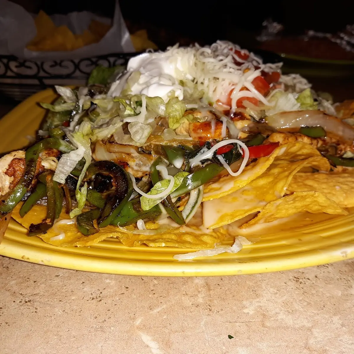 Chicken Nachos Supreme