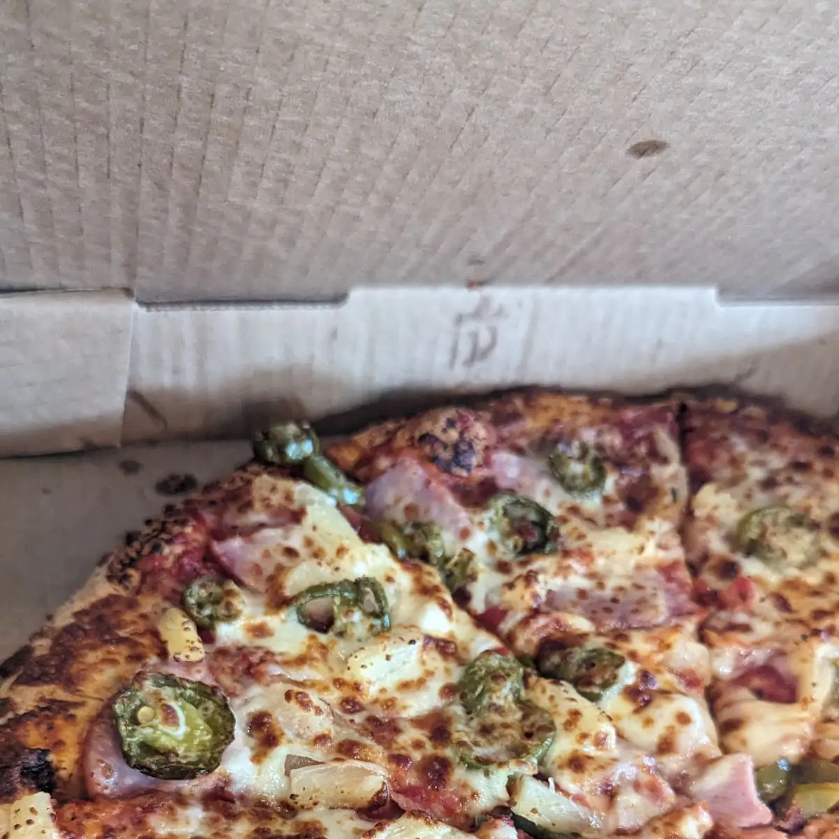Hawaiian Pizza Add Jalapeno