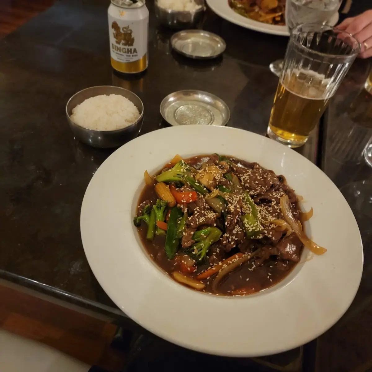 Sizzling Beef