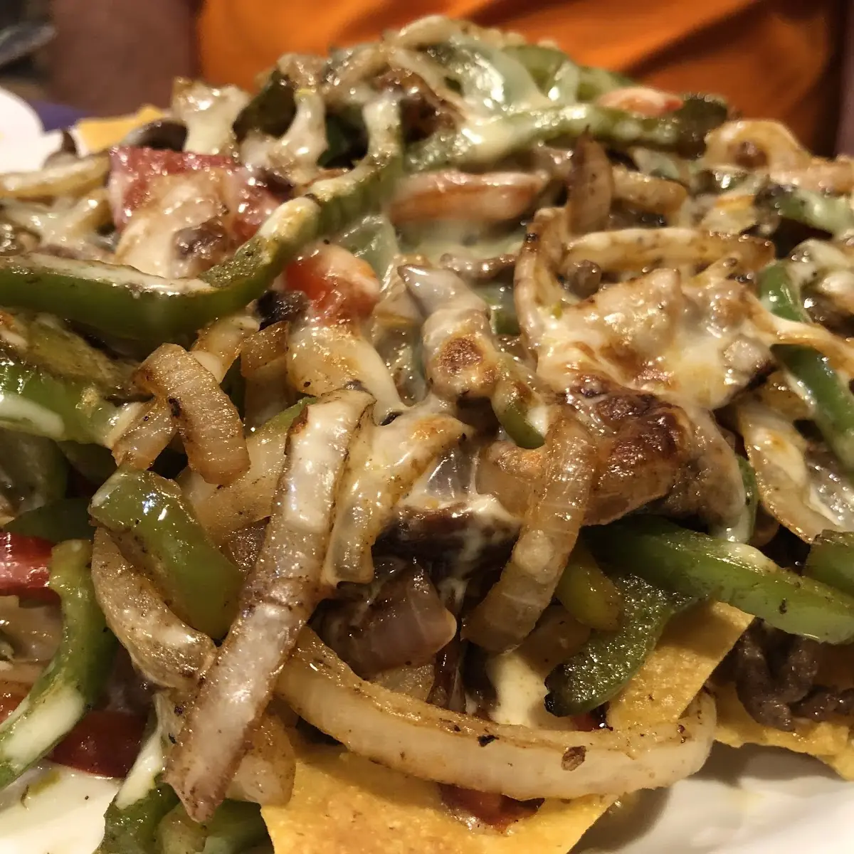 Chicken Fajita Nachos
