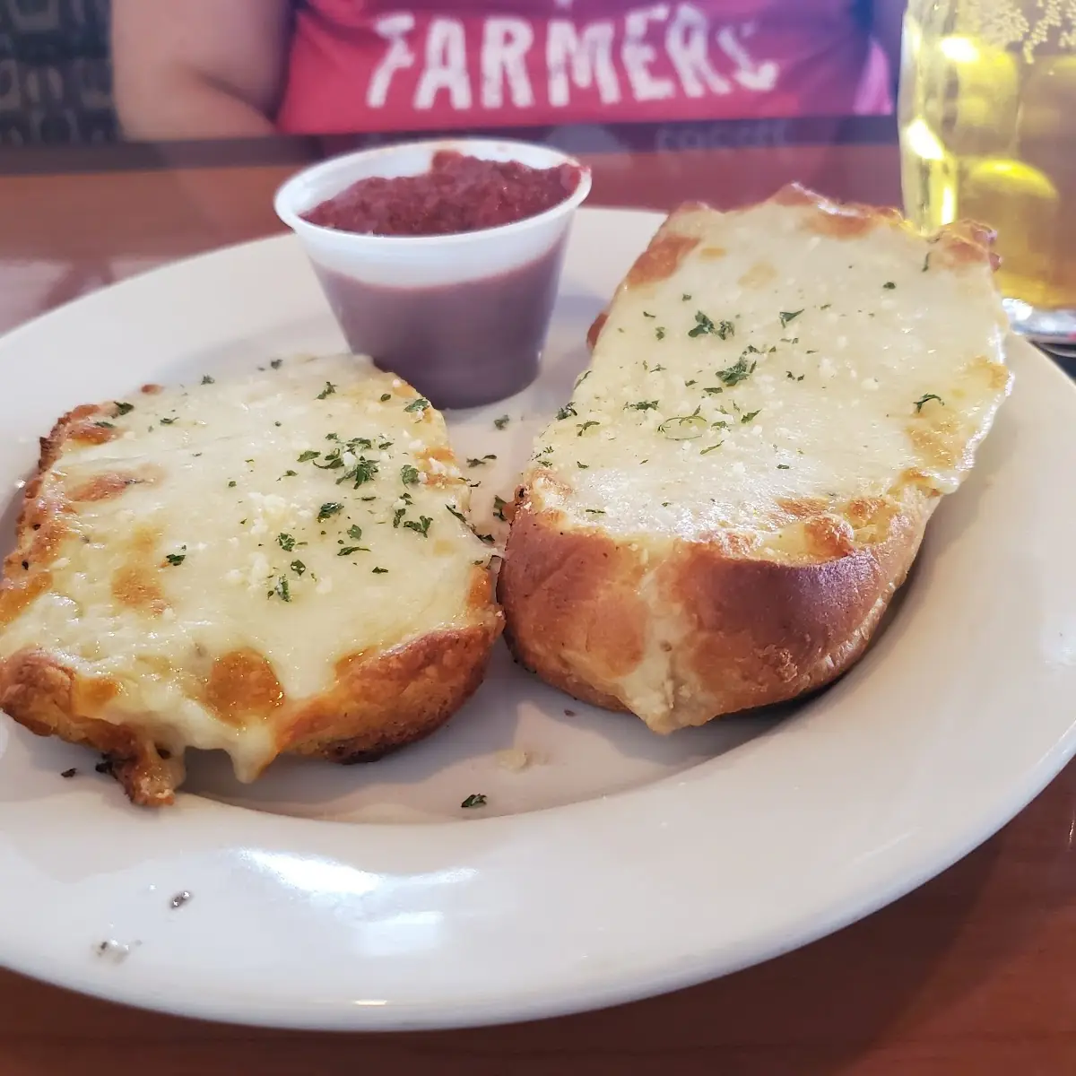World Famous Garlic Cheese Bread