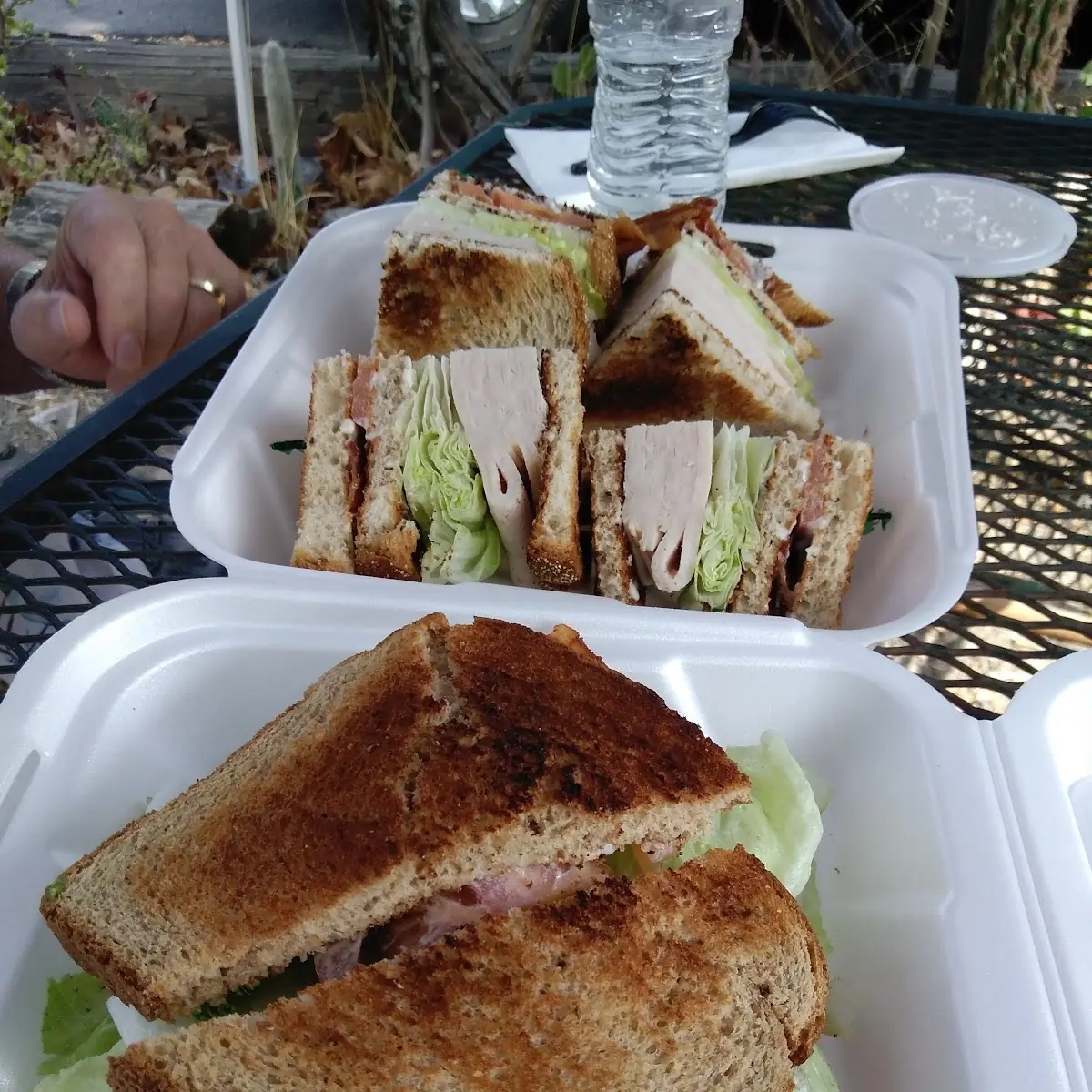 Bacon Turkey Club Sandwich
