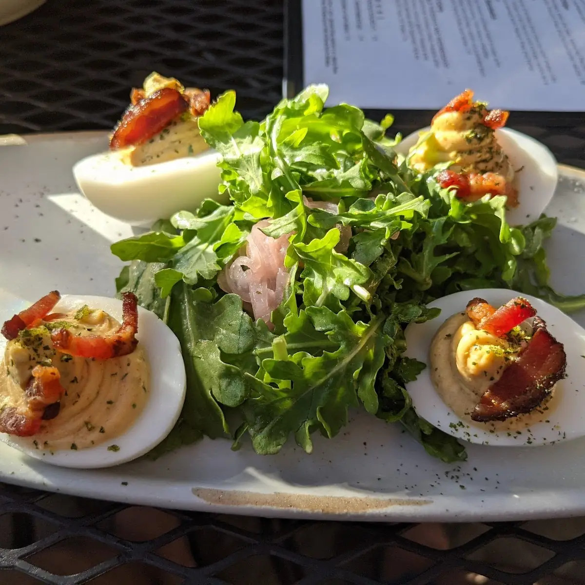 Happy Hour Deviled Eggs