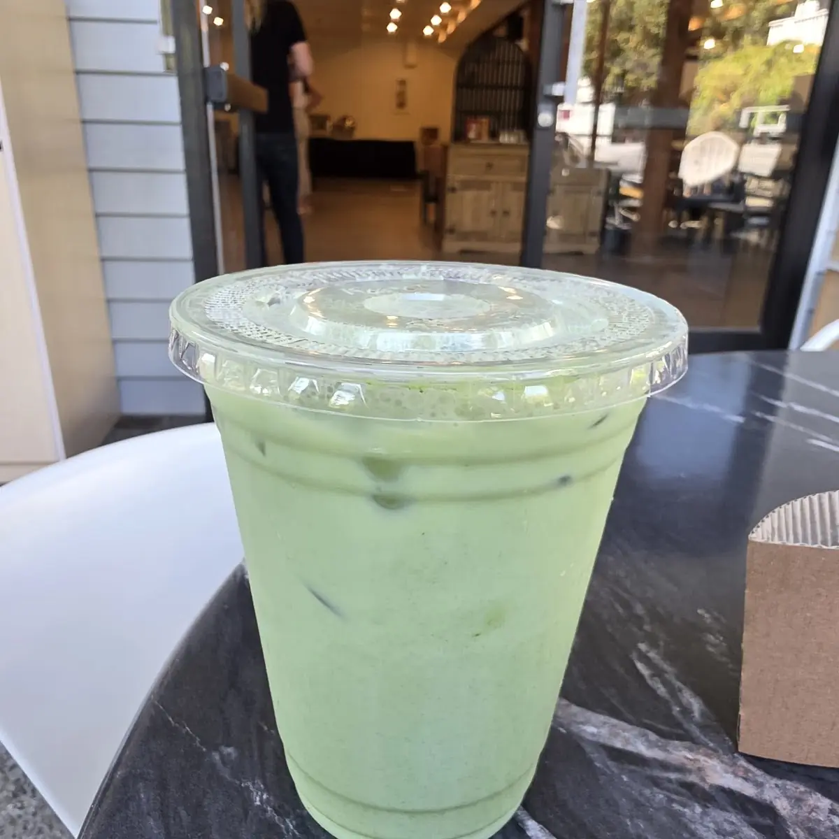 Honey Lavender Matcha Latte