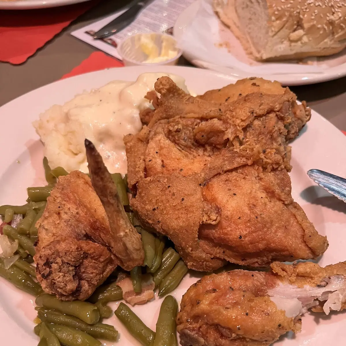 Fried Chicken Dinner