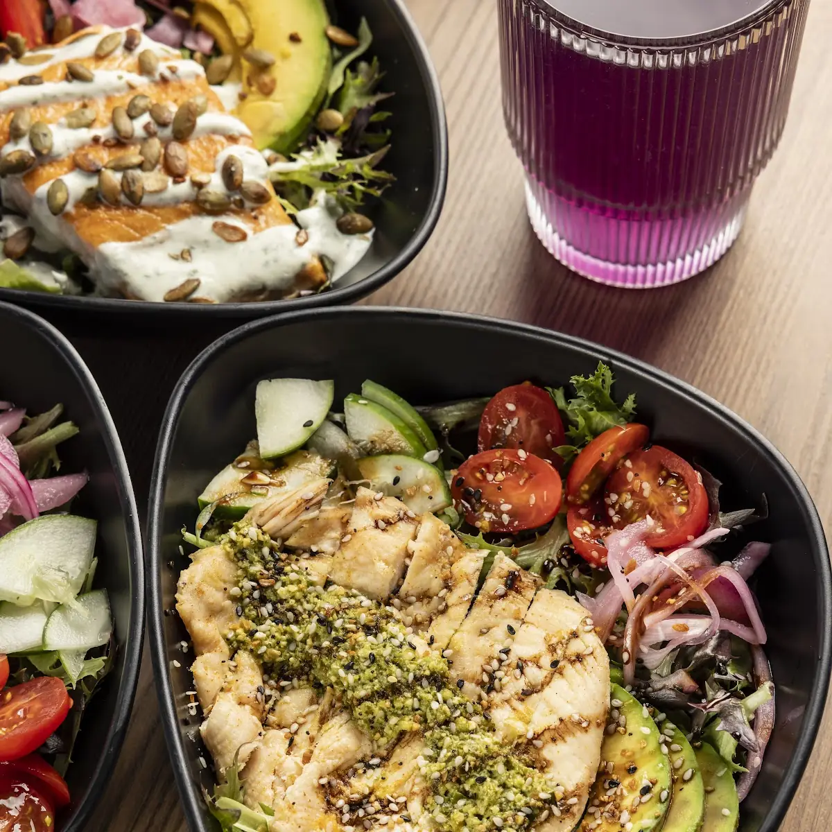 Chicken & Avocado Salad Bowl